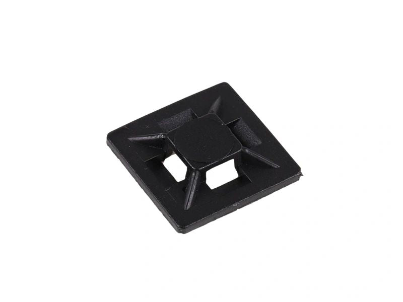 19x19mm cable tie base for up to 3.6mm tie