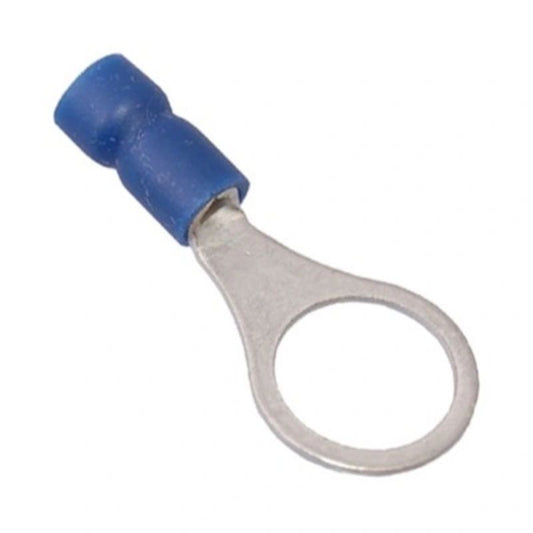 Insulated ring terminals blue 10.5mm