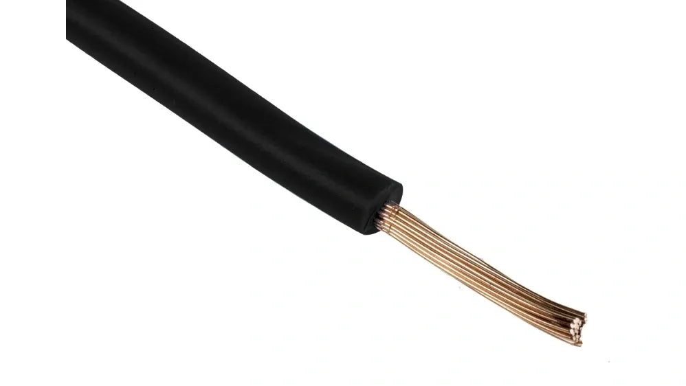 1.5mm cable black (12.75Amp)