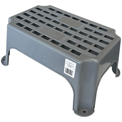 Single plastic step
