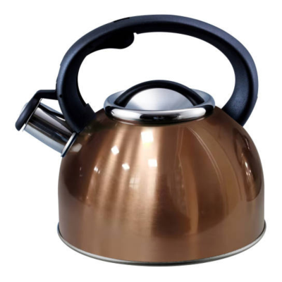 2.5 litre whistling kettle. Copper