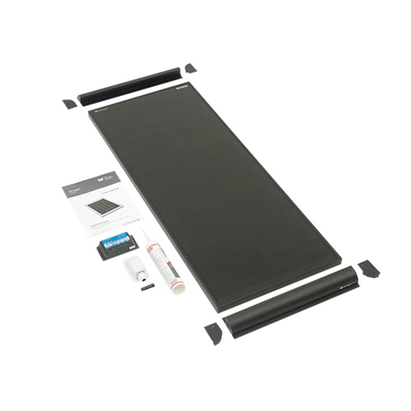 100W rigid solar panel kit (1150 x 460mm) – Product Image