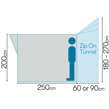Westfield Orion 2 0 300 Premium Air Drive Away Awning – Product Image