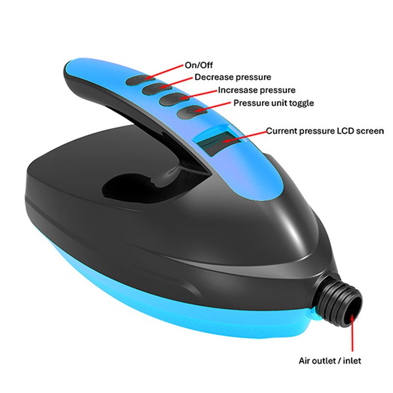 Quest Hurricane 12V Electric Air Pump – Product Image