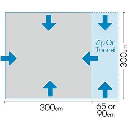 Westfield Triton Premium Lite Air Drive Away Awning – Product Image