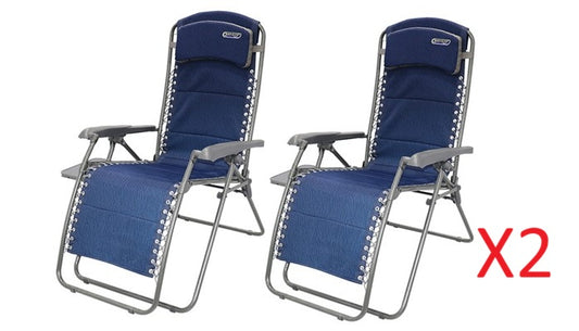Pair of Ragley Pro Relax chair with side table (pack of 2 chairs)