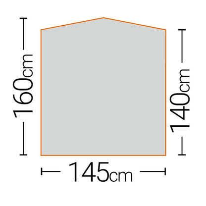 Screen House 4 Mini Pop Up Gazebo Green – Product Image