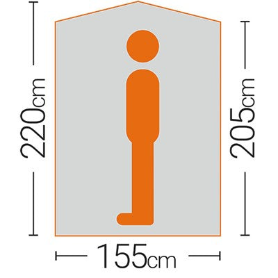 Quest Instant Utility Toilet Tent – Product Image