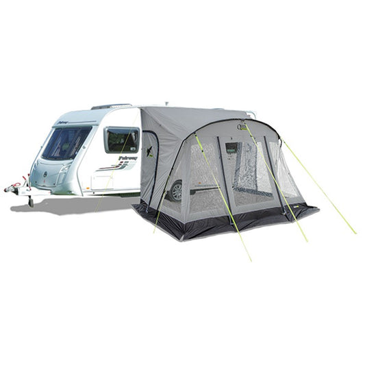 Falcon Pro 390 Poled Porch Awning - Grey