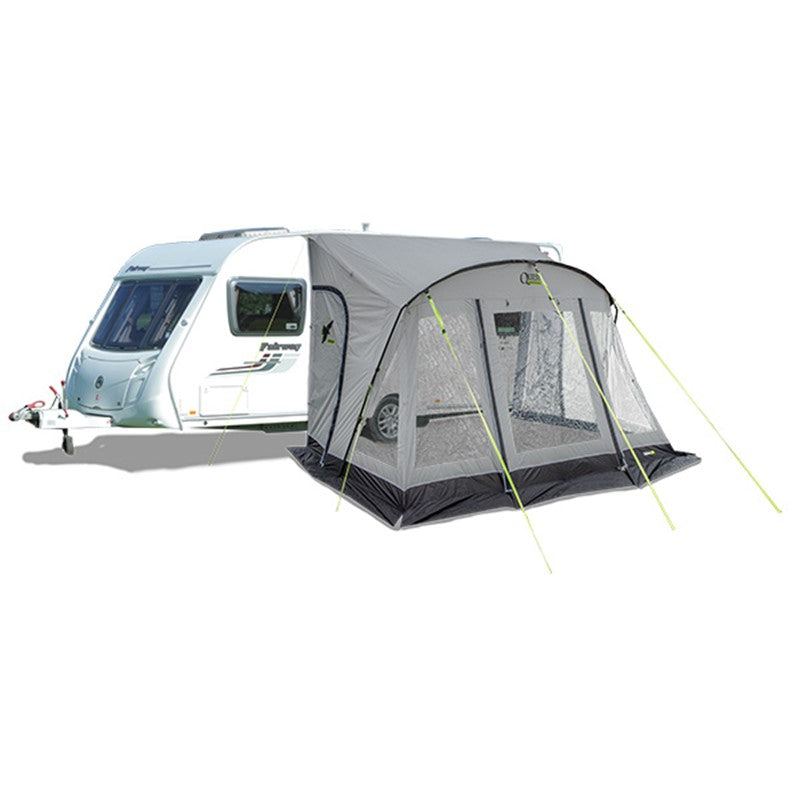 Falcon Pro 390 Poled Porch Awning - Grey – Product Image