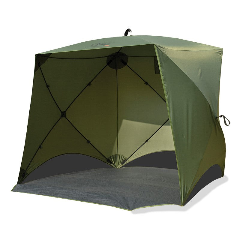 Screen House 4 Mini Pop Up Gazebo Green – Product Image