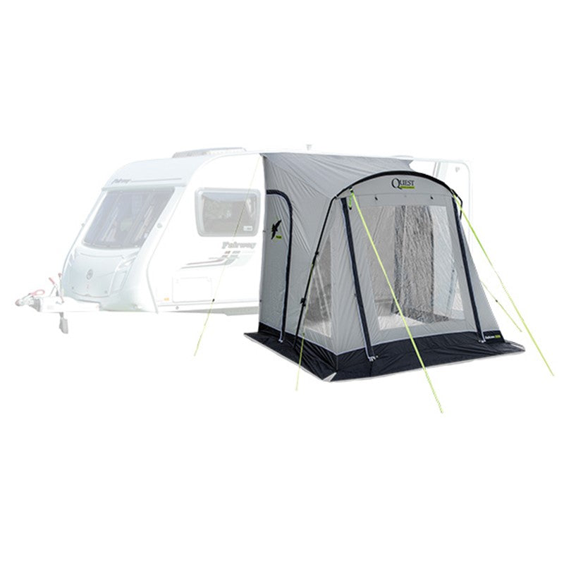 Falcon Pro 220 Poled Porch Awning Grey – Product Image