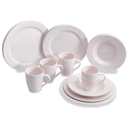 Quest 16 piece dinner set White – Product Image