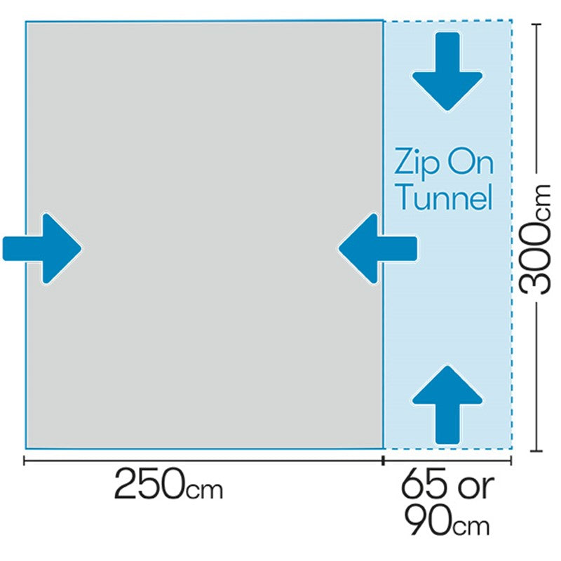 Westfield Orion 2 0 300 Premium Air Drive Away Awning – Product Image