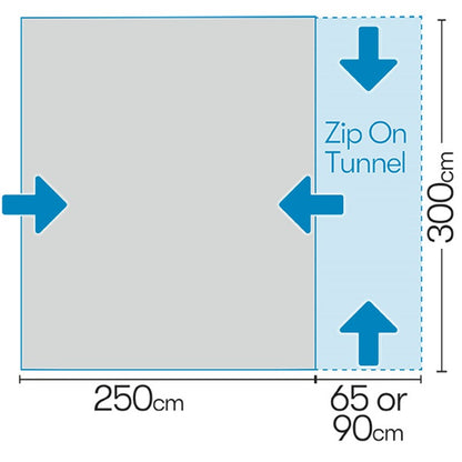 Westfield Orion 2 0 300 Premium Air Drive Away Awning – Product Image