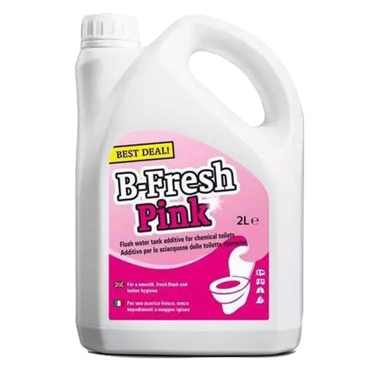 Thetford B-Fresh Pink toilet fluid 2L – Product Image