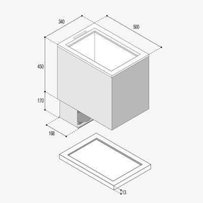 Vitrifrigo Tl43 40L Top Loading Compressor Fridge – Product Image