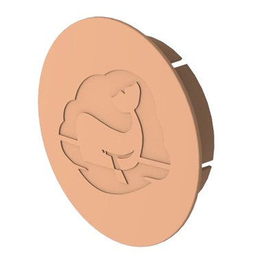 65mm heater duct end cap fitting