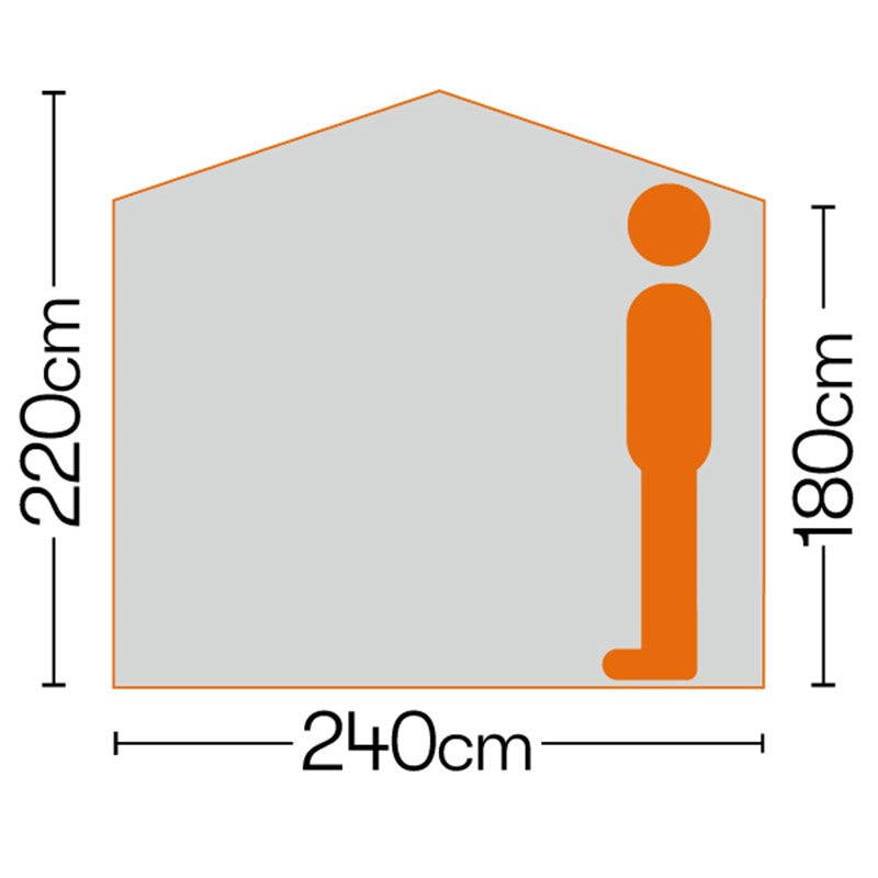 Screen House 4 Pro Pop Up Gazebo Green – Product Image