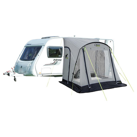 Falcon Pro 220 Poled Porch Awning - Grey