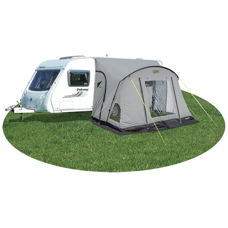Falcon Pro 325 Poled Porch Awning Grey – Product Image