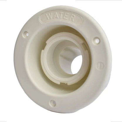 Zadi fresh water tank filler 40mm with locking cap + 2 keys (White)