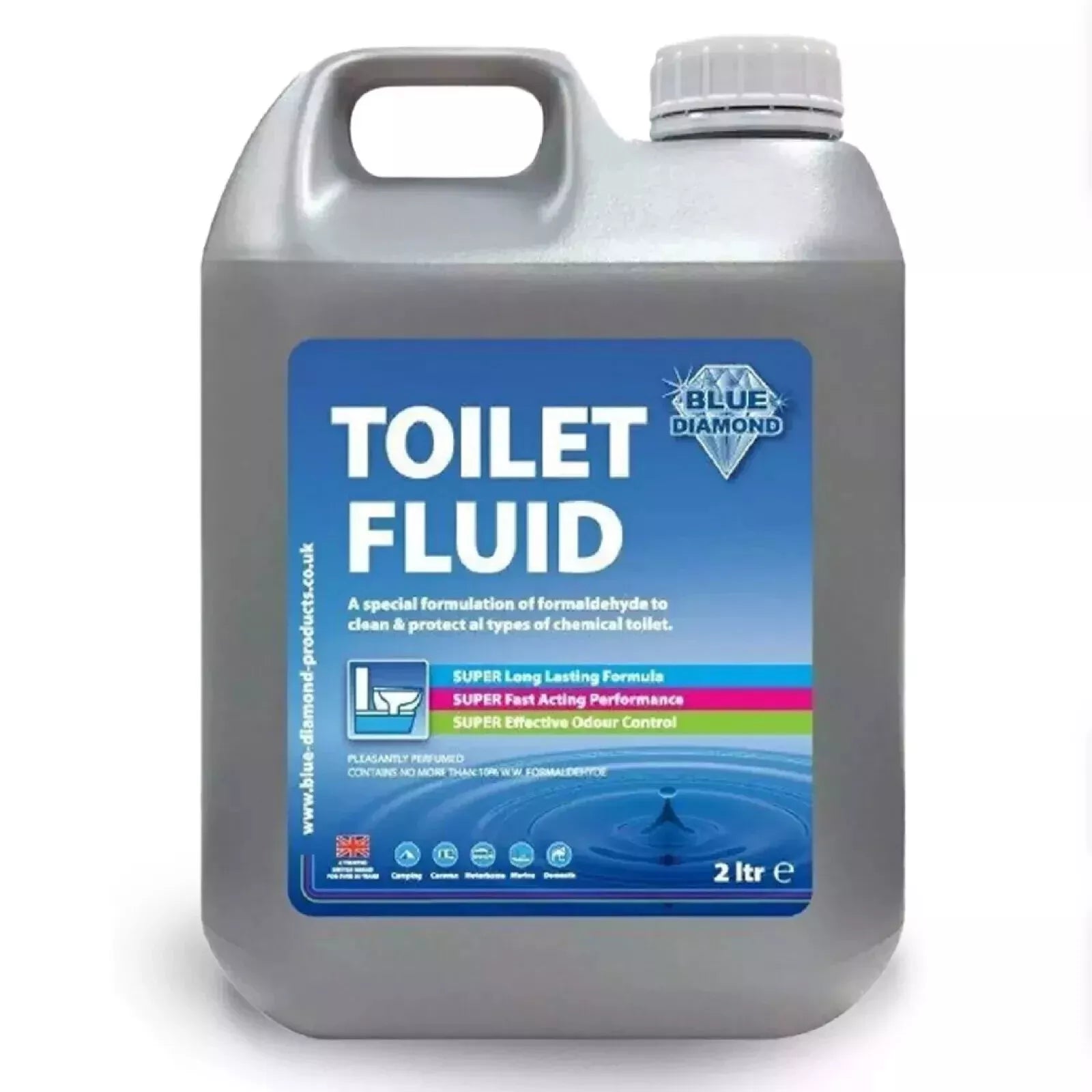 Blue Diamond toilet fluid 2L – Product Image
