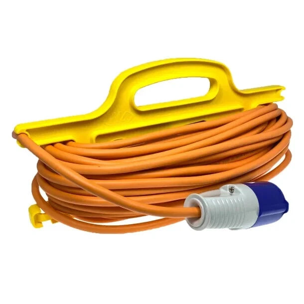 Mains cable keeper with storage bag