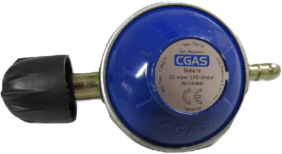 Butane gas regulator 30mbar C50-30