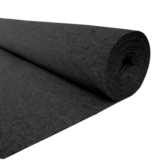 Anthracite 4 way stretch van carpet lining