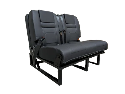 RIB 86cm bed/seat (Black Vinyl or Black Fabric)