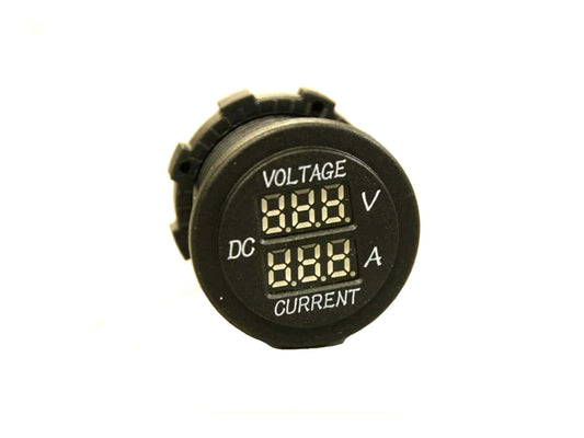 Digital battery voltage meter