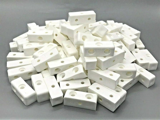 White furniture modesty blocks (pack of 50)