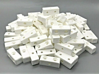 White furniture modesty blocks (pack of 50) – Product Image