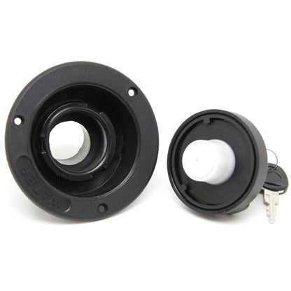 Zadi fresh water tank filler 40mm with locking cap + 2 keys (Black)