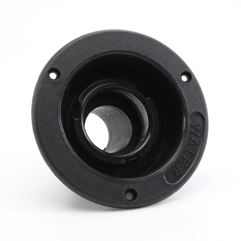 Zadi fresh water tank filler 40mm with locking cap + 2 keys (Black)